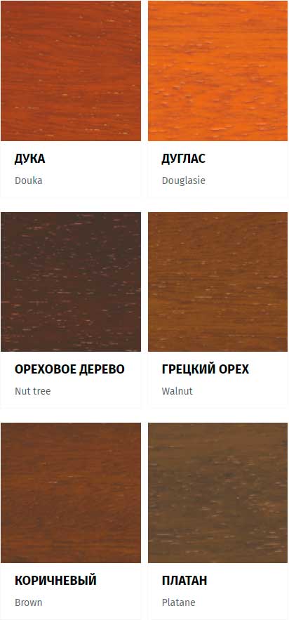 JOINERY COLOUR CLASSICS палитра